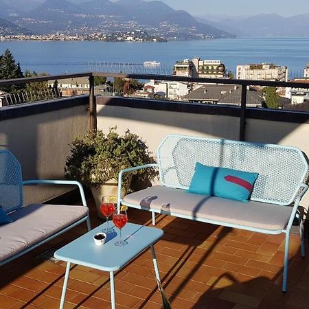 Terrace Lake View Stresa Kültér fotó