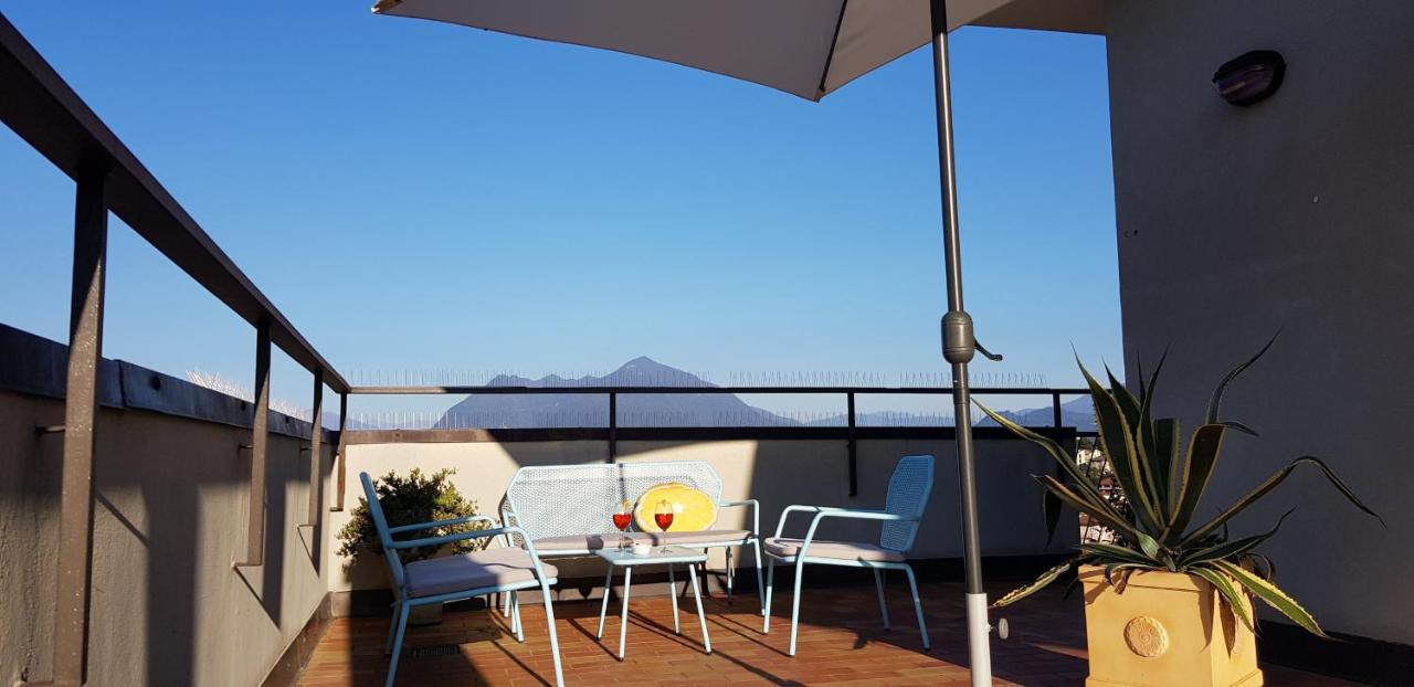 Terrace Lake View Stresa Kültér fotó