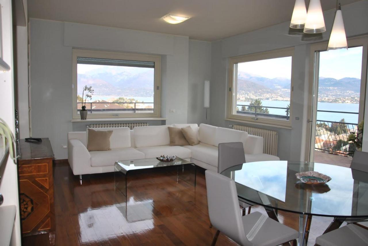 Terrace Lake View Stresa Kültér fotó