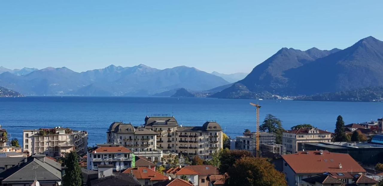 Terrace Lake View Stresa Kültér fotó